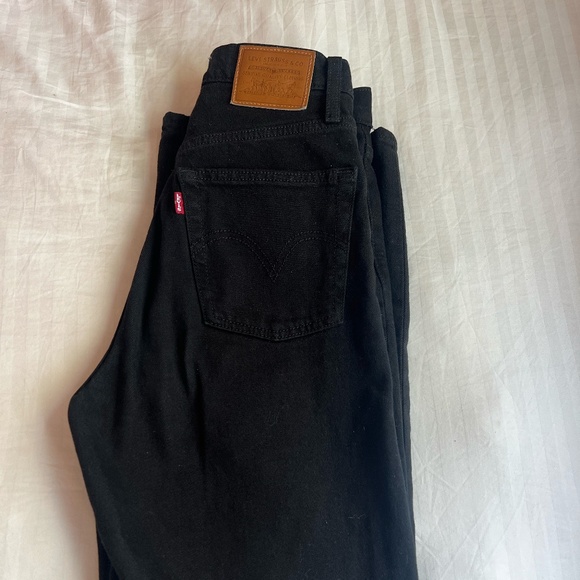 Levi's Ribcage Straight Ankle Jeans - Picture 1 of 3